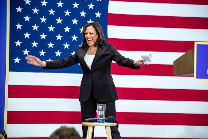 California Senator Kamala Harris makes history as the first Black woman to compete on a major party’s presidential ticket.