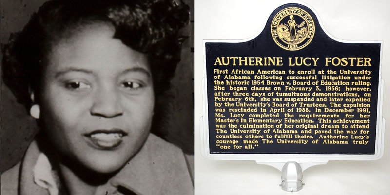 Expelled in 1956 for Being Black, Autherine Lucy Foster Gets Doctorate at U of Alabama