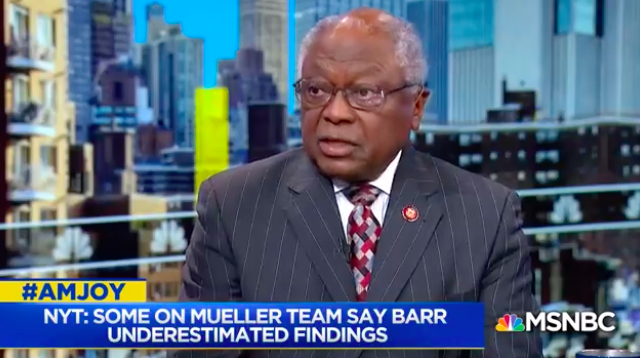 WATCH: Congressmember James Clyburn: Founding Fathers Laid Out When To Consider Impeachment