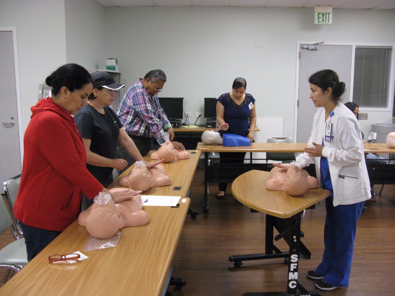 St. Francis Medical Center Offers Free Sidewalk CPR Classes to the Community as part of National CPR Week June 1-7