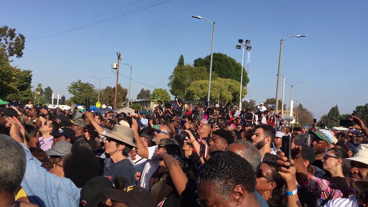 WATCH: President Barack Obama Blvd. South L.A. street renaming ceremony