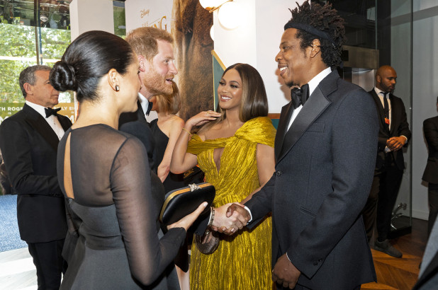 WATCH: Hip-Hop Royalty Beyonce and Jay-Z Meet Prince Harry and Duchess Meghan