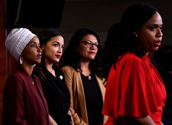 WATCH: Reps. Pressley, Ocasio-Cortez, Tlaib, Omar, Respond to President Trump’s Racist Tweets