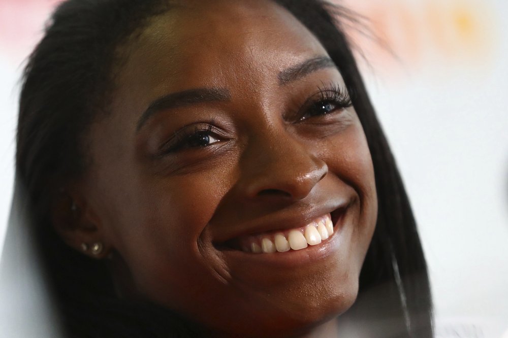 Biles aims to write more history at gymnastics worlds – Los Angeles ...