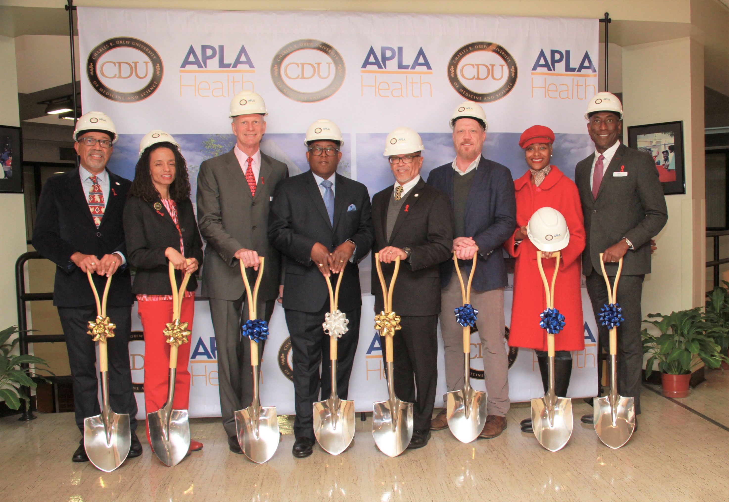 CDU and APLA Health Host Rare ‘Indoor Ground Breaking’ On New Health Facility