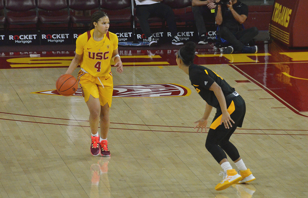 Women of Troy Show Determination in Loss to Arizona State