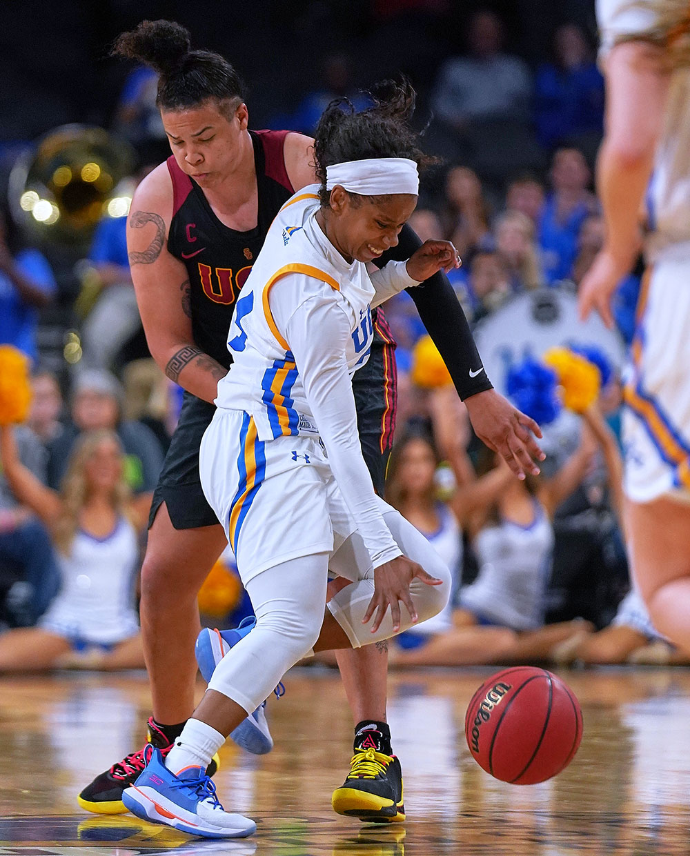 UCLA defeats USC in the second round, the Bruins now face Stanford in the semifinals.