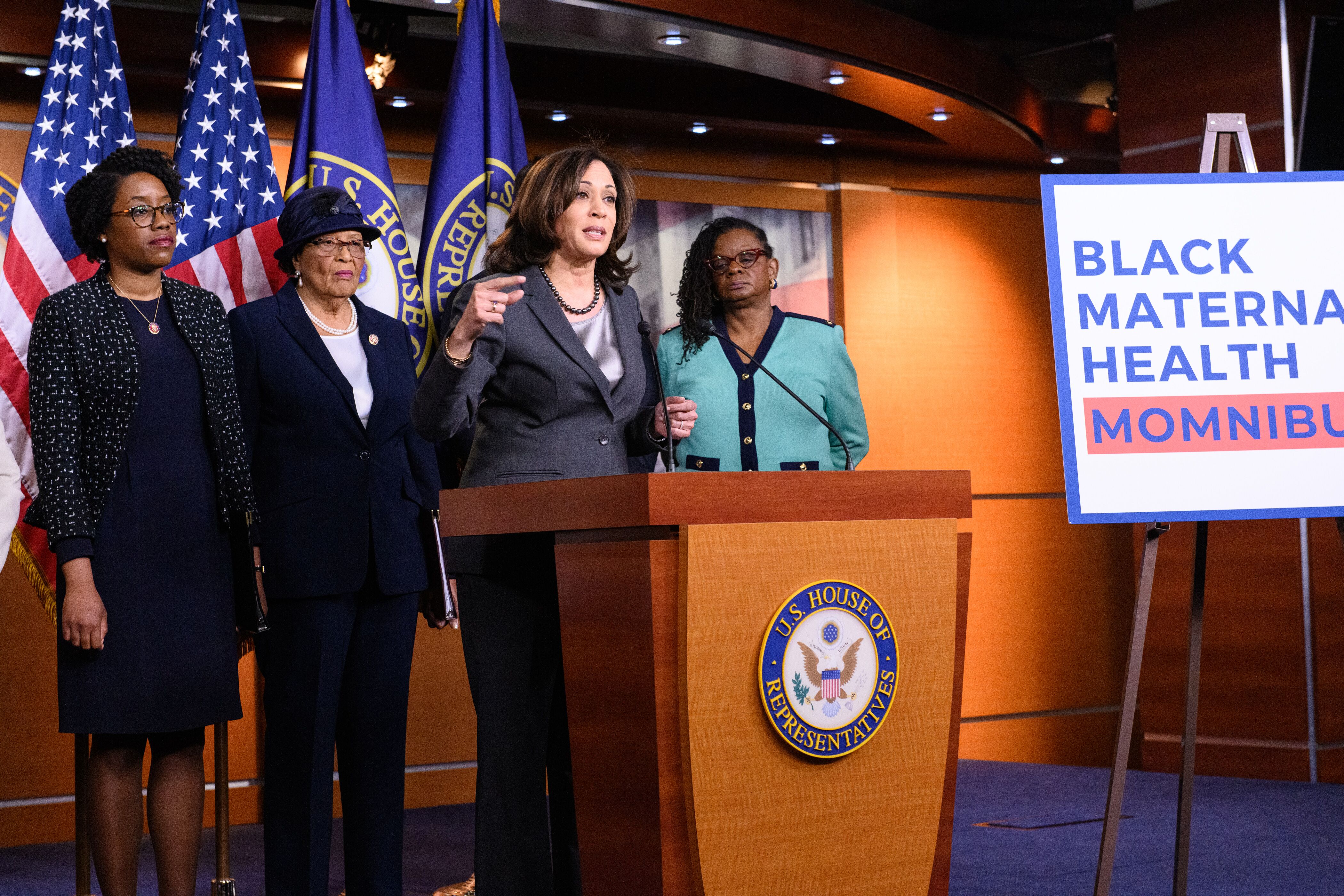 Harris, Underwood, Adams, Black Maternal Health Caucus Unveil Historic Legislative Package to Address America’s Black Maternal Health CrisisLAWT News Service