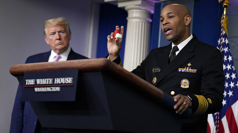 Rep. Waters Slams Surgeon General Jerome Adams for Offensive Comments During WH Coronavirus Briefing