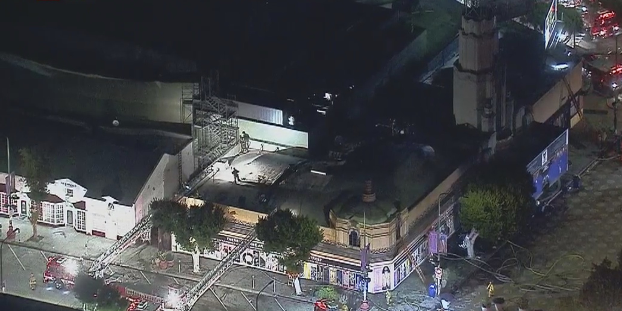 BREAKING NEWS: Fire Breaks Out at Historic Vision Theatre in Leimert Park