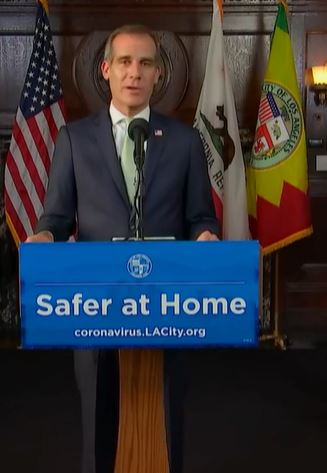 Mayor Eric Garcetti Reveals Connection to Climate Change and Fatal Reactions to COVID-19