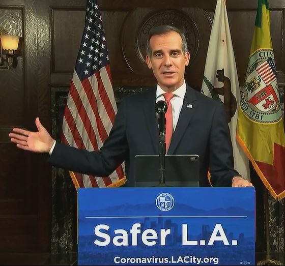 Mayor Garcetti Announced DWP Will Not Shut Off Services Due to Non-Payment for the Rest of 2020; Rent Freeze Extended Another Year