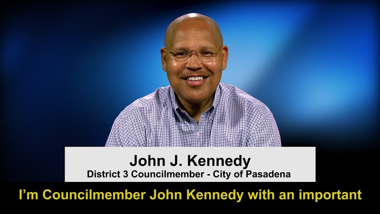 WATCH: Pasadena’s Councilmember John J. Kennedy Encourages Community to Participate in the 2020 Census