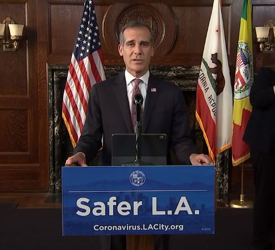 Los Angeles City Mayor Looks to Update Safer at Home Order, to Align with New State Directives