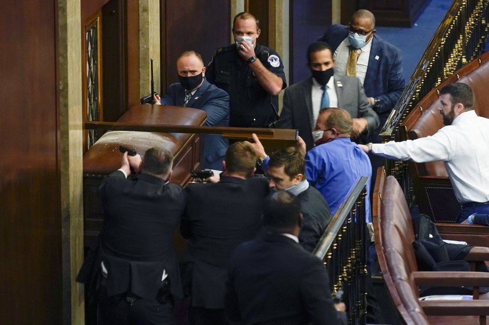 ‘We Took the Capitol’ Trump Supporters Storm the Chambers of Congress