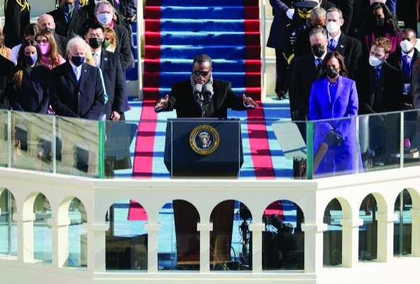 Black History Month: Beaman Delivers Inaugural Benediction