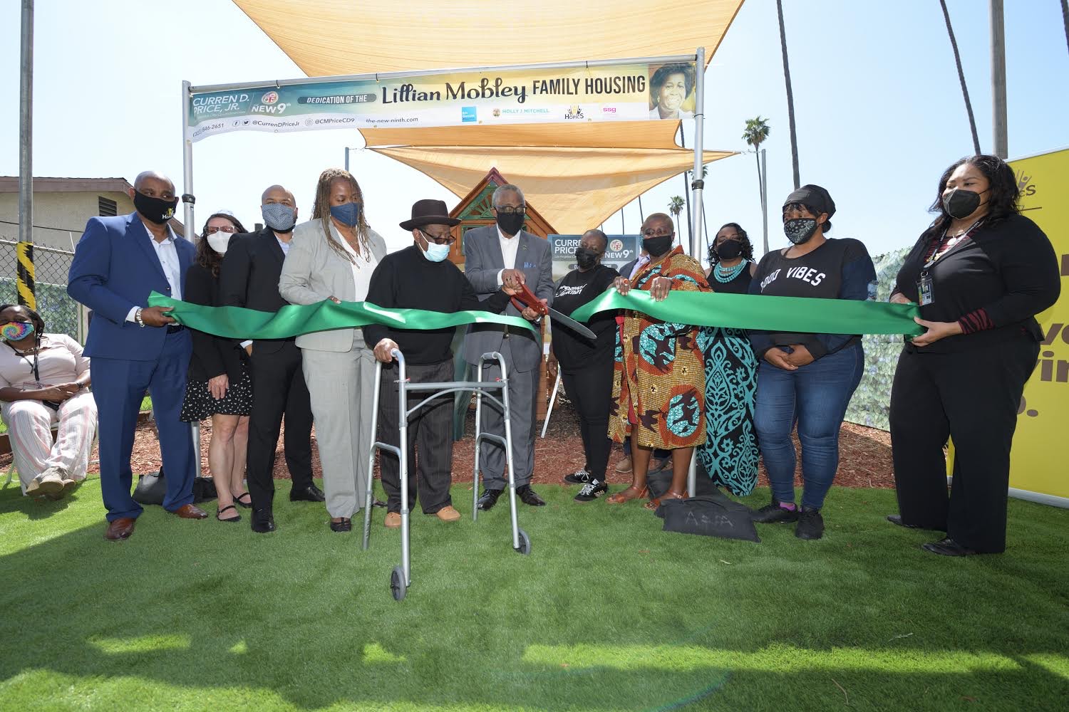 Price Dedicates Lillian Mobley Family Housing