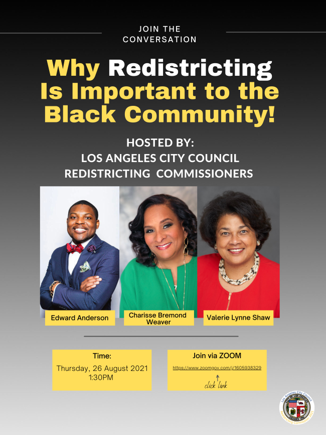 Why Redistricting is Important to the Black Community