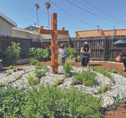 St. Mark UMC Dedicates Prayer and Produce Community Garden