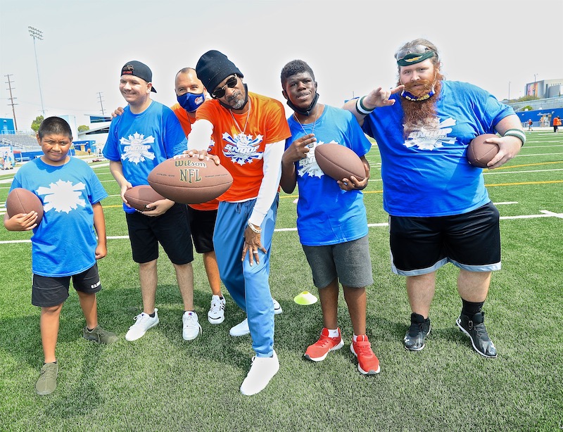 ‘Everyone is Special’ at Snoop Special Stars Fourth Annual Football and Cheer Camp