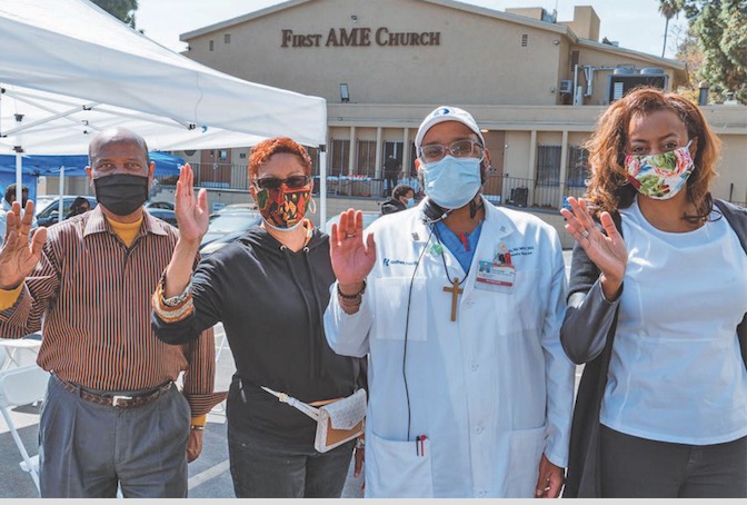 First AME Hosts MAX-VAX COVID Response