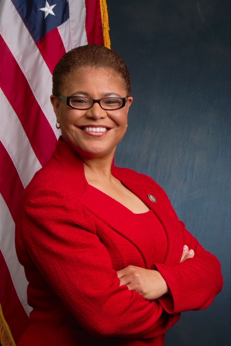 Karen Bass 1st Black Woman 2nd Black Mayor Of Los Angeles National