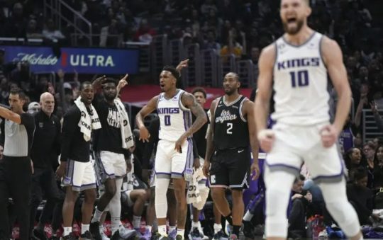 Kings outlast Clippers in 2nd-highest scoring NBA game