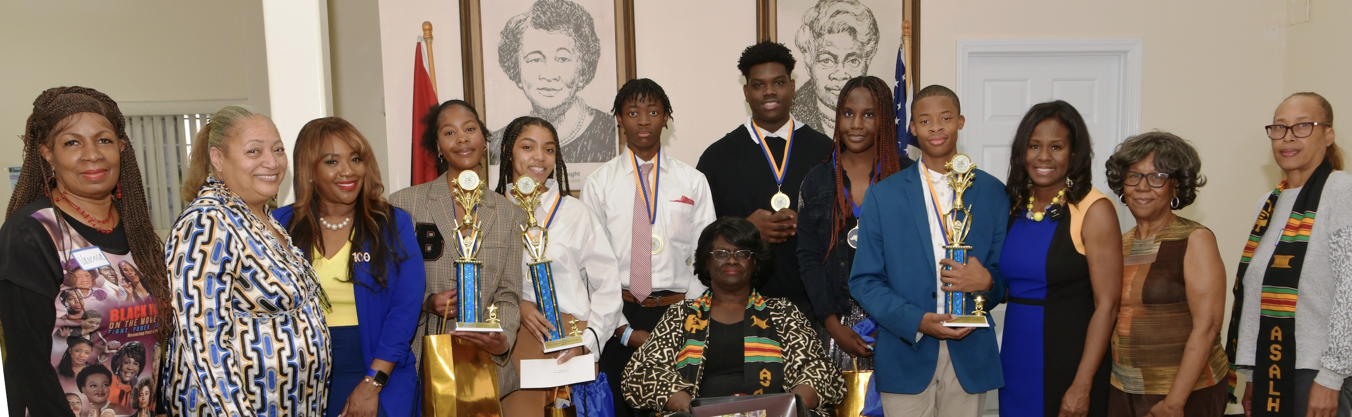 OASC and Sigma Gamma Rho Present Awards to Oratorical Contest Winners