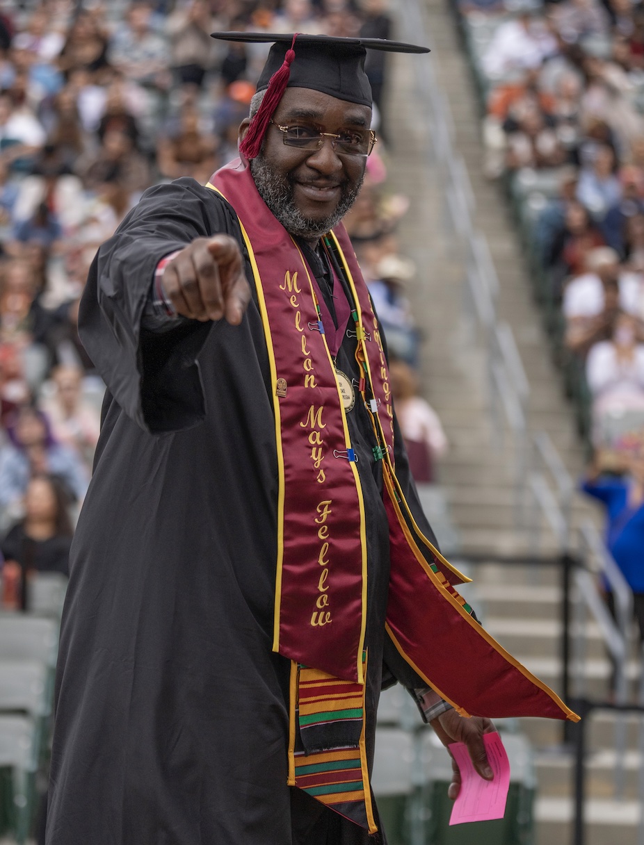 Jones Goes From Skid Row to College Graduate