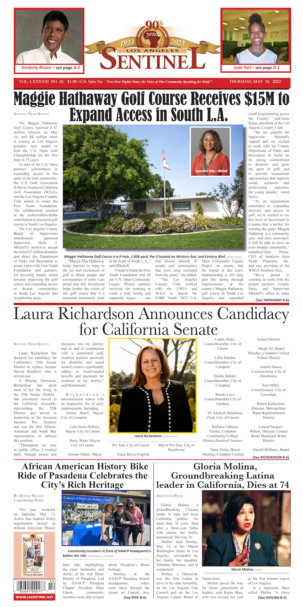 May 18, 2023 - Los Angeles Sentinel | Los Angeles Sentinel