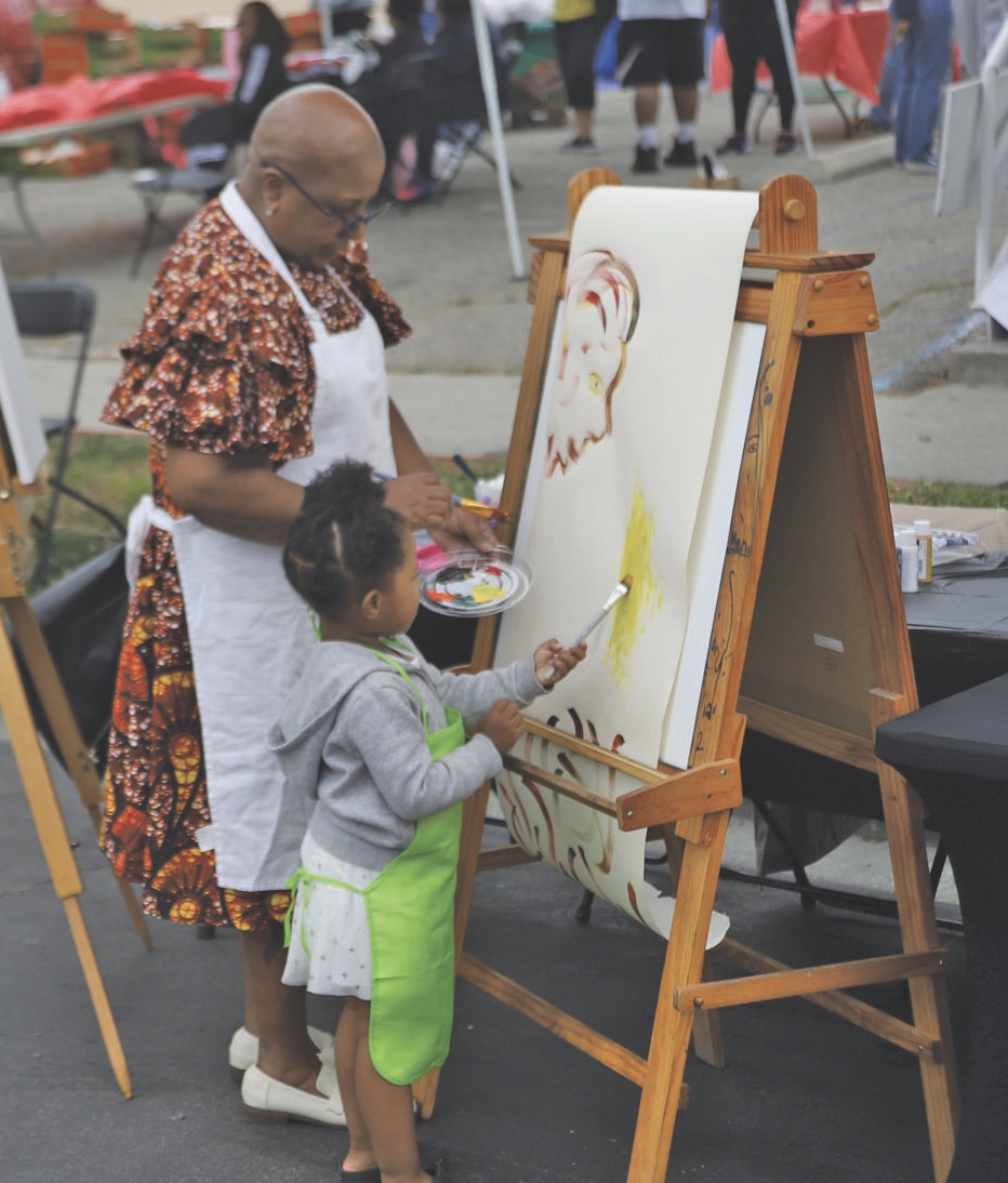 Bryant Temple AME Holds Juneteenth Block Party