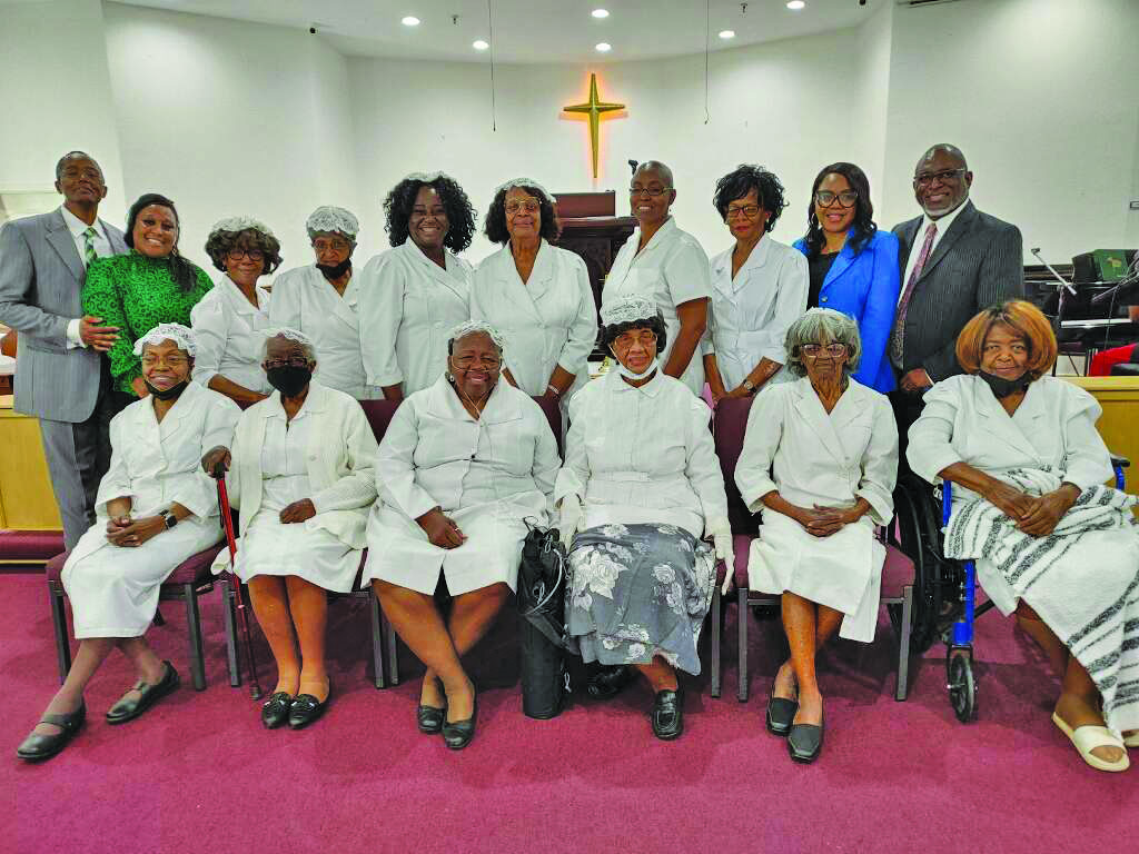 Curry Temple CME Honors Stewardesses Ministry and its 102-year-old President