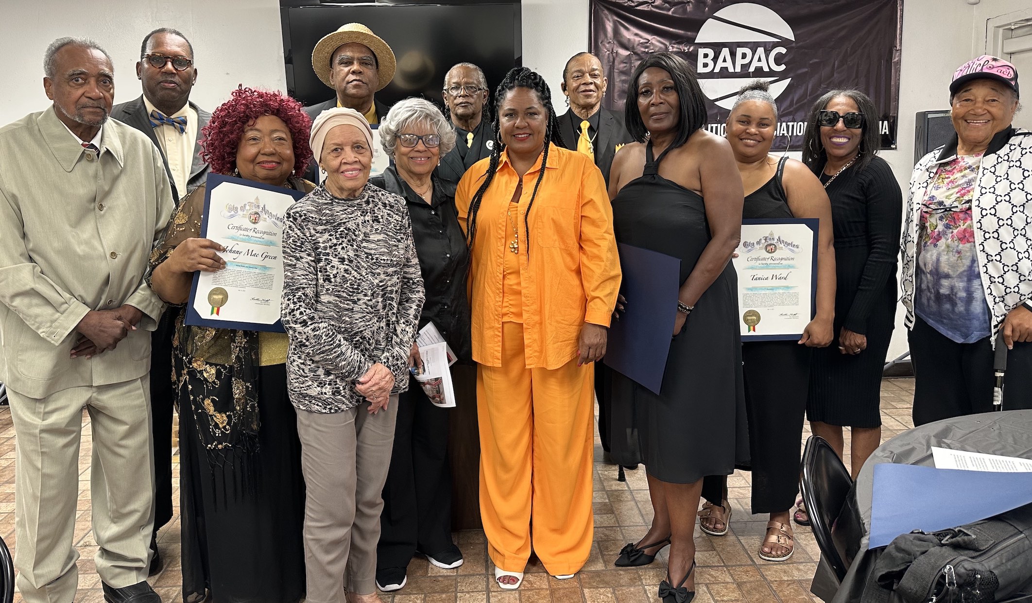 BAPAC Certifies and Installs L.A. Chapter Officers