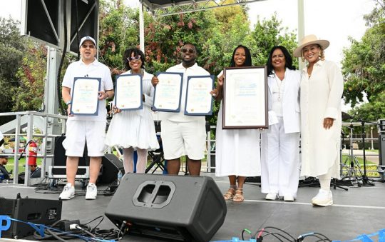 Los Angeles High Celebrates 150th Anniversary with Romans Block Party   