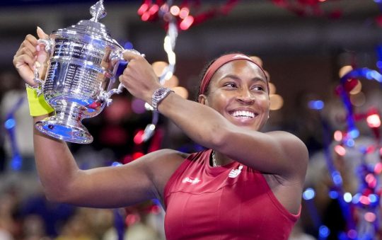 Coco Gauff wins the US Open for her first Grand Slam title at age 19 by defeating Aryna Sabalenka