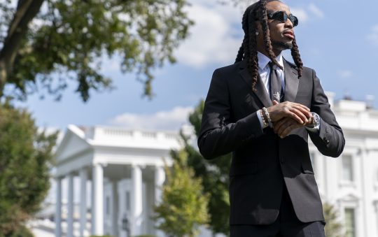 Quavo Steps Up Advocacy Against Gun Violence After His Nephew Takeoff`s Shooting Death