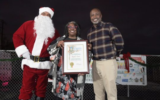 CD 8 Hosts Spectacular Tree Lighting and Groundbreaking Event