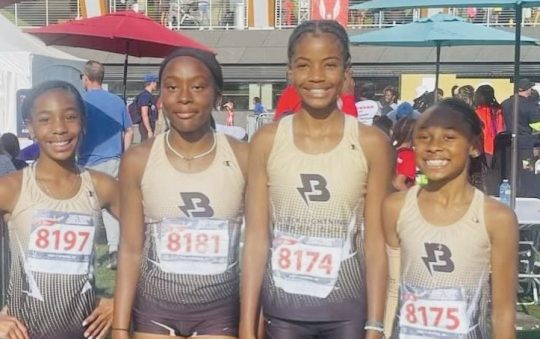 Black Lightning Track Team Excels on the National Stage