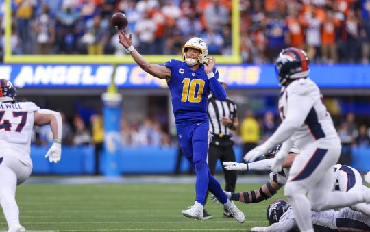 Herbert Fractures Finger; Chargers Falling Out of Playoff Race With 24-7 Loss to Broncos