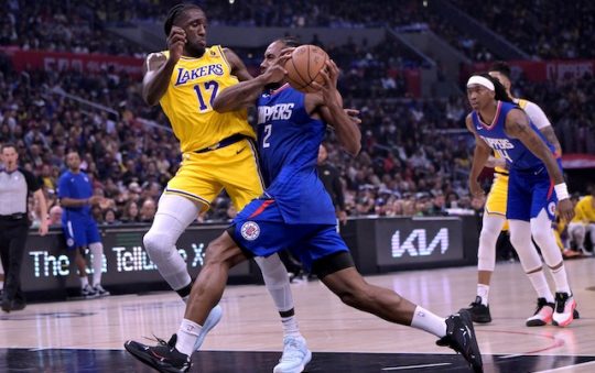 Clippers Defeat Lakers 127-116; Leonard Records Triple-Double