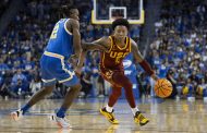 Boogie Ellis scores 24 points to lead USC over UCLA 62-56 and split the LA rivalry