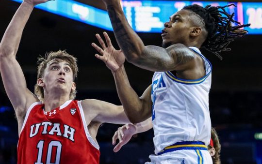 UCLA Falls to Utah 70-69; Carlson Makes Game-Winning Lay-Up