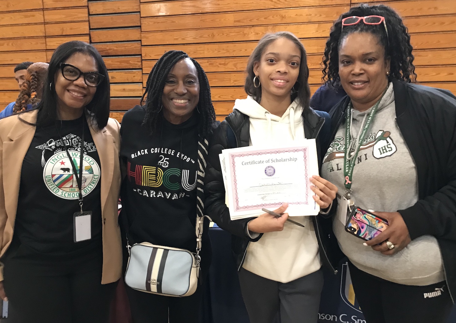 Inglewood High Hosts National College Resource Foundation’s HBCU Caravan Tour