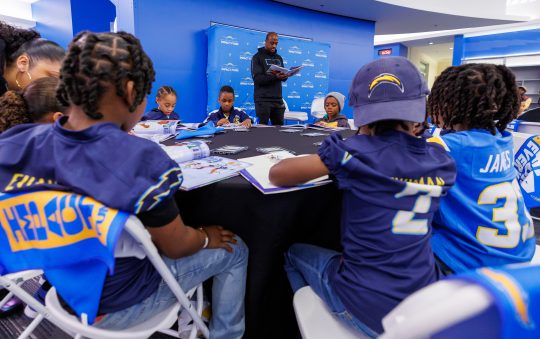 Chargers Educate and Uplift During Black History Month