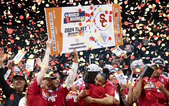 No. 5 USC Stuns Stanford to Claim Pac-12 Tournament Championship