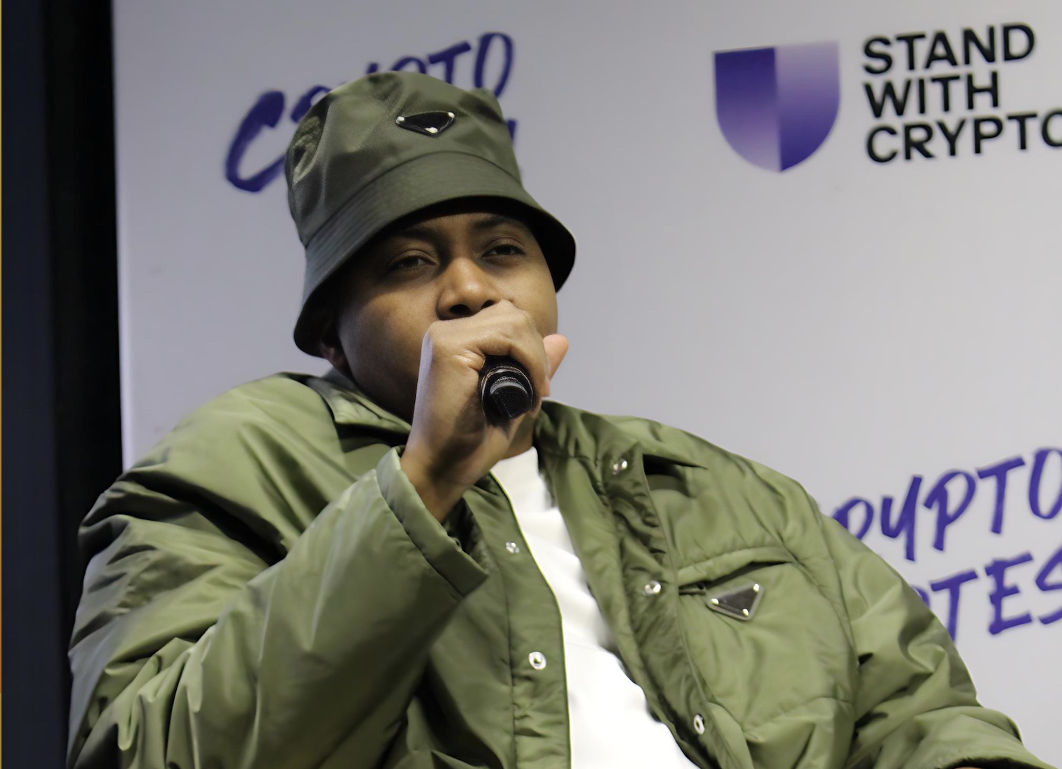 Rapper Nas Rallies Crypto Voters Ahead of Primary Election