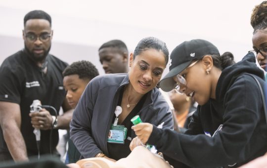 Cedars-Sinai Joined Black Men in White Coats at Youth Summit