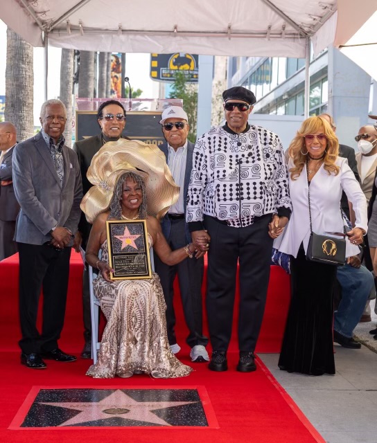 Martha Reeves Receives Walk of Fame Star, Honored at Grammy Musuem 