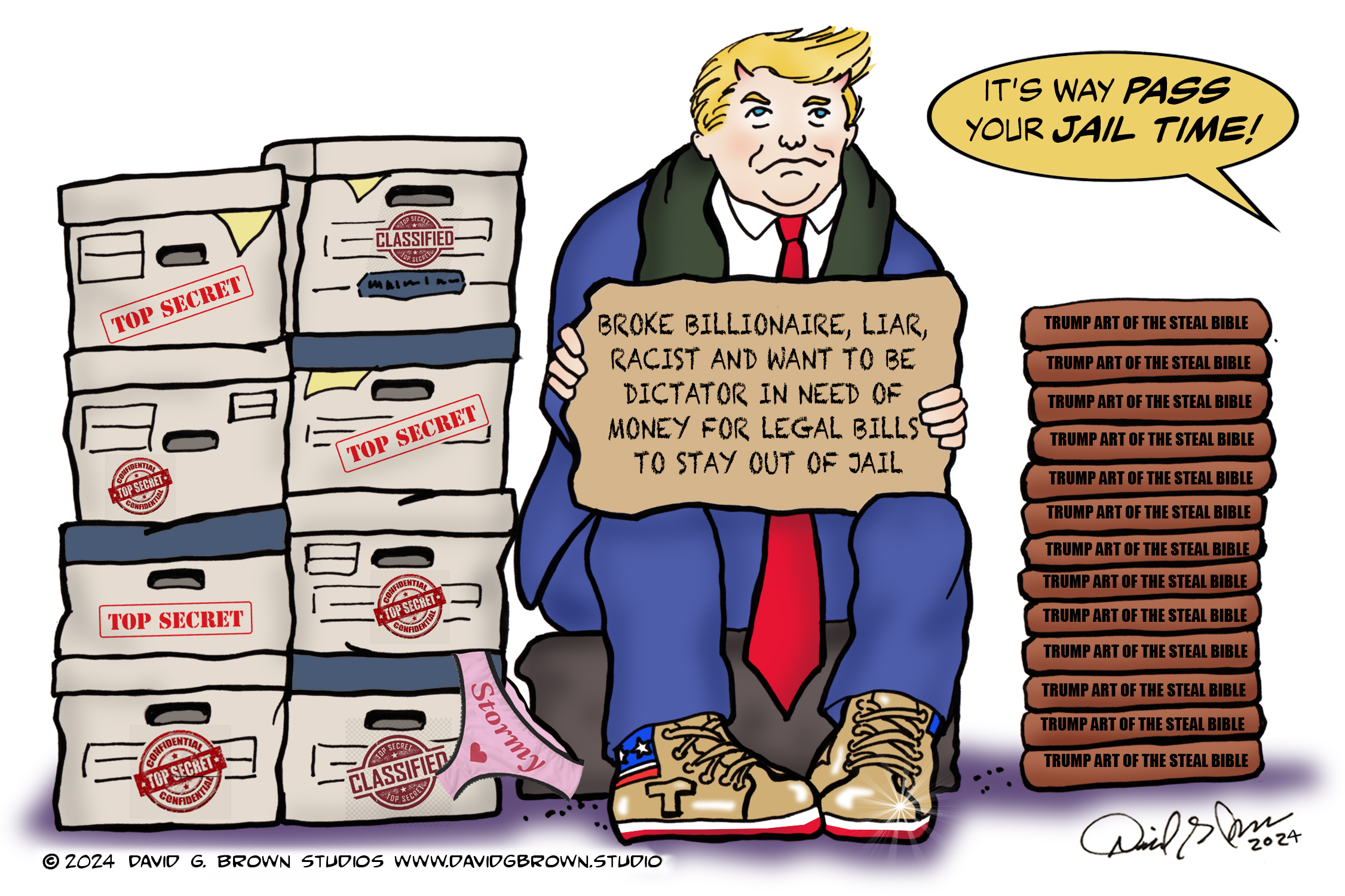 David G. Brown Weekly Cartoon