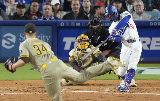 Dodgers Fall to Padres in Extra Innings